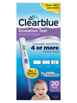CLEARBLUE Digital ägglossningstest With DUAL HORMONE INDICATOR (20 st.)