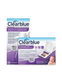 Clearblue ADVANCED fertilitetsmonitor + 20+4 teststickor