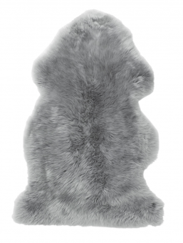 Skinnwille lammskin för bebis (grå)