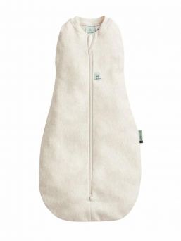 ErgoCocoon Sovsäck & Sjal 0–3mån TOG 1.0 – Oatmeal Marle