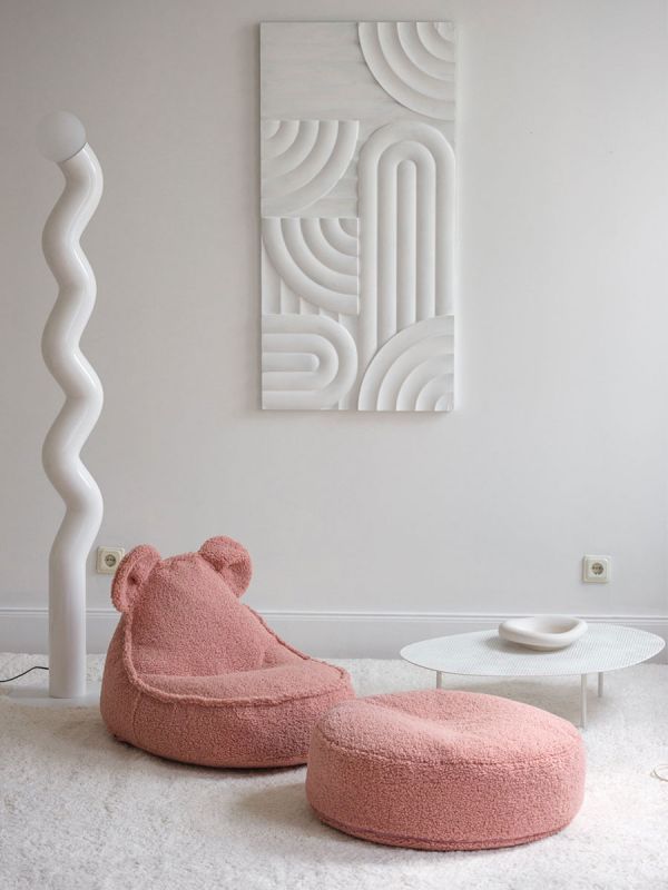 Wigiwama - Barnsäcksstol Teddy Guava Bear