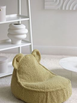 Wigiwama - Barnsäcksstol Teddy Matcha Bear