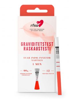 RFSU Graviditetstest -sticka 12st