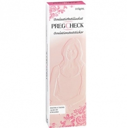 PREGCHECK Ägglossningstest - sticka- 10st.