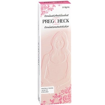 PREGCHECK Ägglossningstest - sticka- 10st.