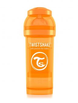 TwistShake - Nappflaska 260ml, orange