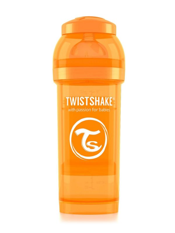 TwistShake - Nappflaska 260ml, orange