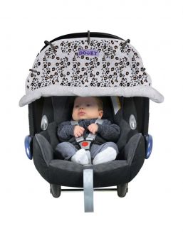Dooky - pram curtain, leopard