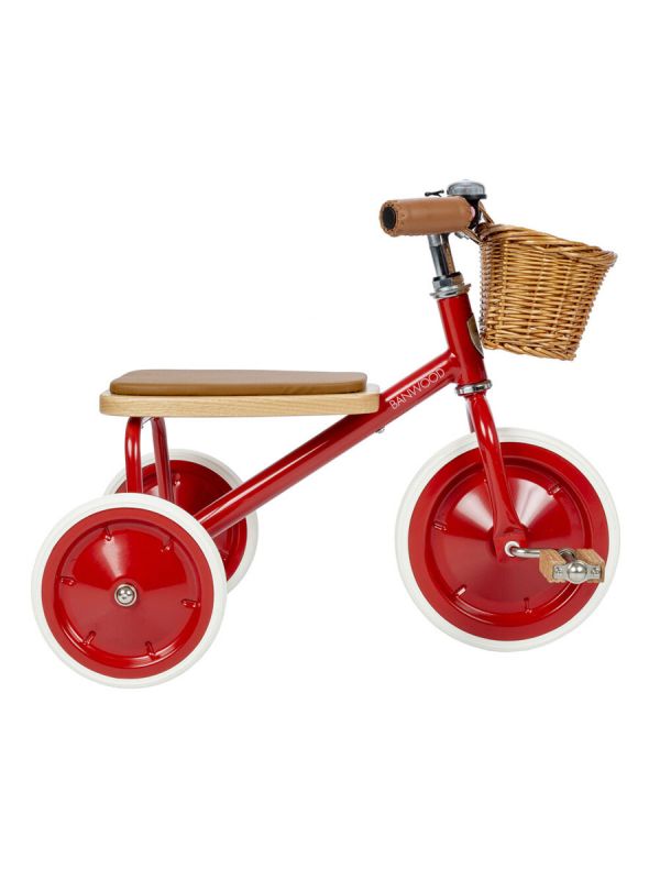 Banwood - trehjuling för barn Trike, red