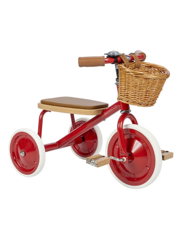 Banwood - trehjuling för barn Trike, red