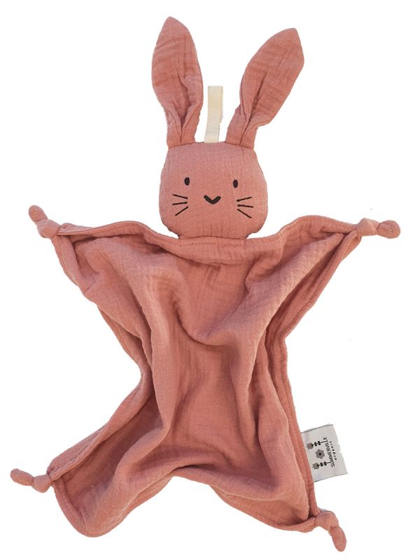 Cuddle kanin för alla åldrar, tillverkade av enbart naturmaterial.