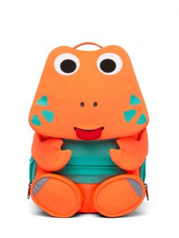 Affenzahn - stor ryggsäck, Neon Orange Crab