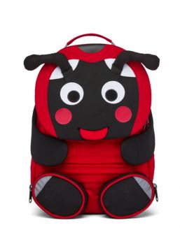 Affenzahn - stor ryggsäck, Red Ladybird