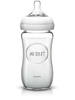 Philips Avent - Nappflaska i glas Natural 240ml