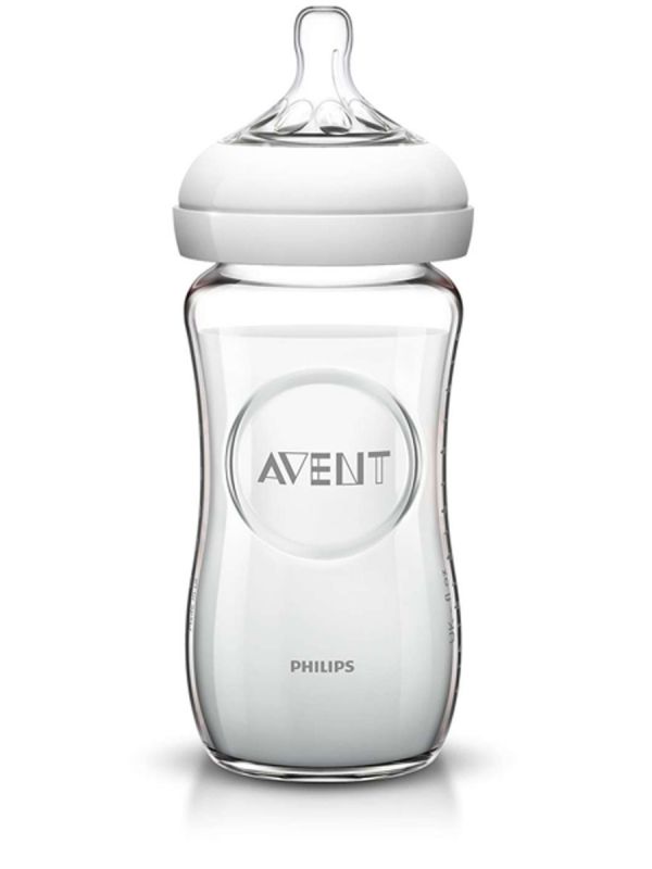 Philips Avent - Nappflaska i glas Natural 240ml