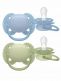 Philips Avent - napp Ultra Soft 0-6 månader, sininen/sage