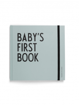 Design Letters Babyns första bok (turkos)