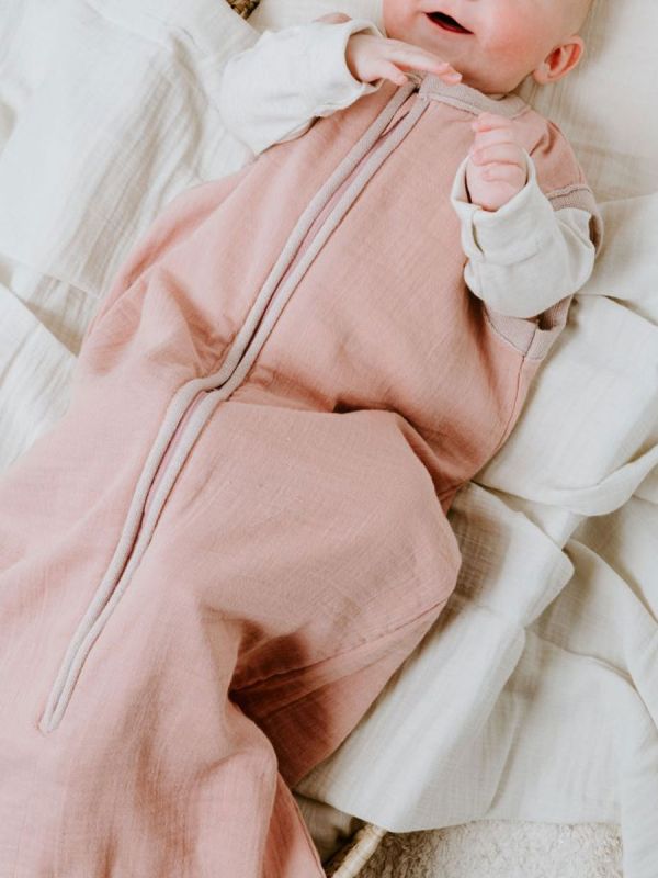 Baby’s Only - lätt sovsäck Breeze, old pink 3-6mån