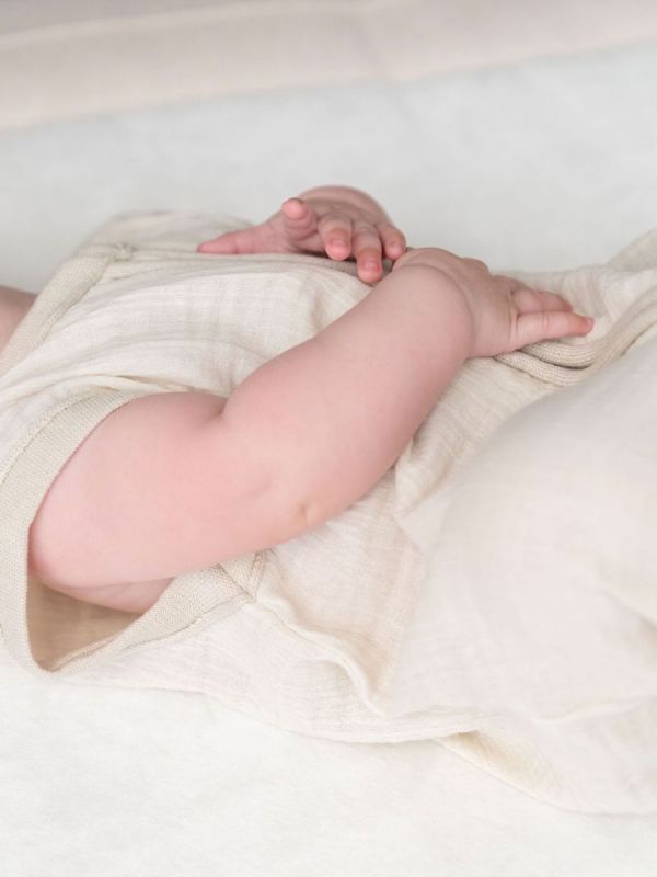 Baby’s Only - lätt sovsäck Breeze, warm linen 3-6mån