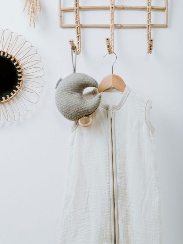 Baby’s Only - lätt sovsäck Breeze, warm linen 3-6mån