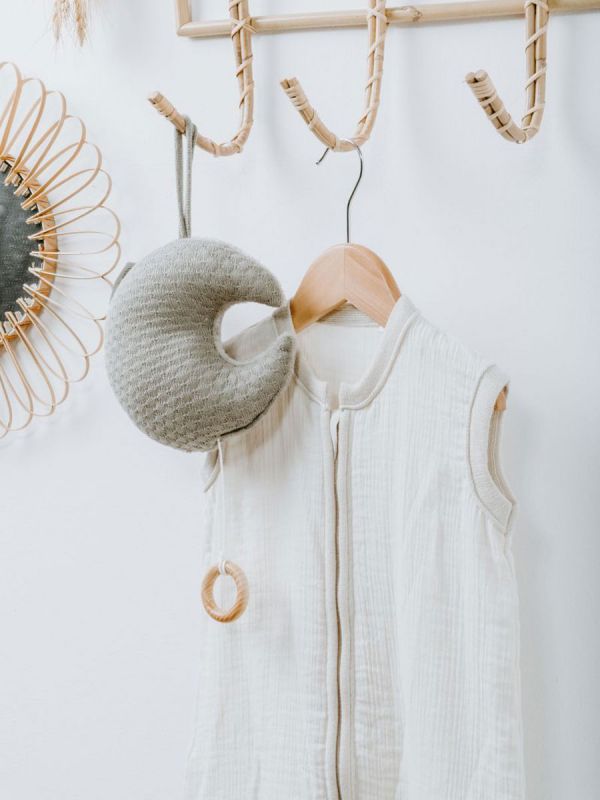 Baby’s Only - lätt sovsäck Breeze, warm linen 3-6mån