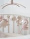 Baby´s Only - Sängmobil Animals, old pink/warm linen