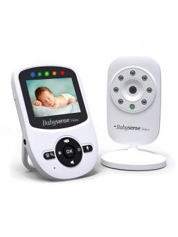 Babysense Video Baby Monitor har högkvalitativ babyövervakningsteknik för att ge föräldrarna sinnesro och en utmärkt användarupplevelse.