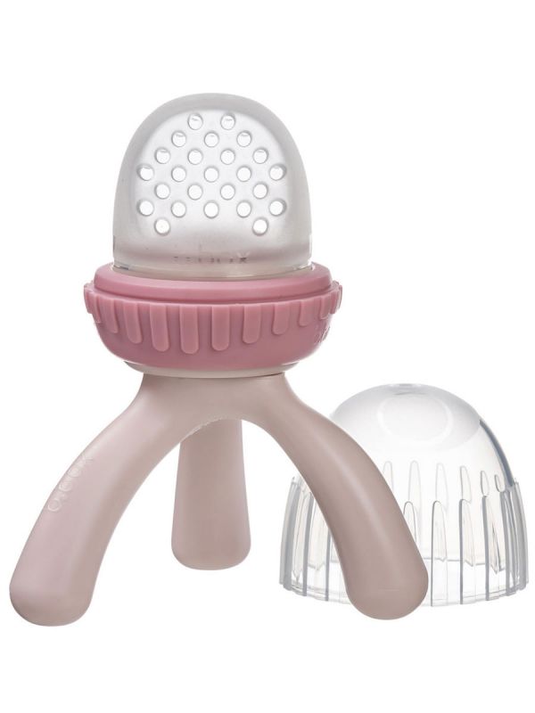b.box Fresh Food Feeder – bitleksak och napp för bebis, Blush