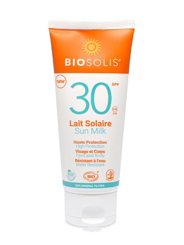 Biosolis - Solskyddsmedel för barn SPF 30+ 100ml