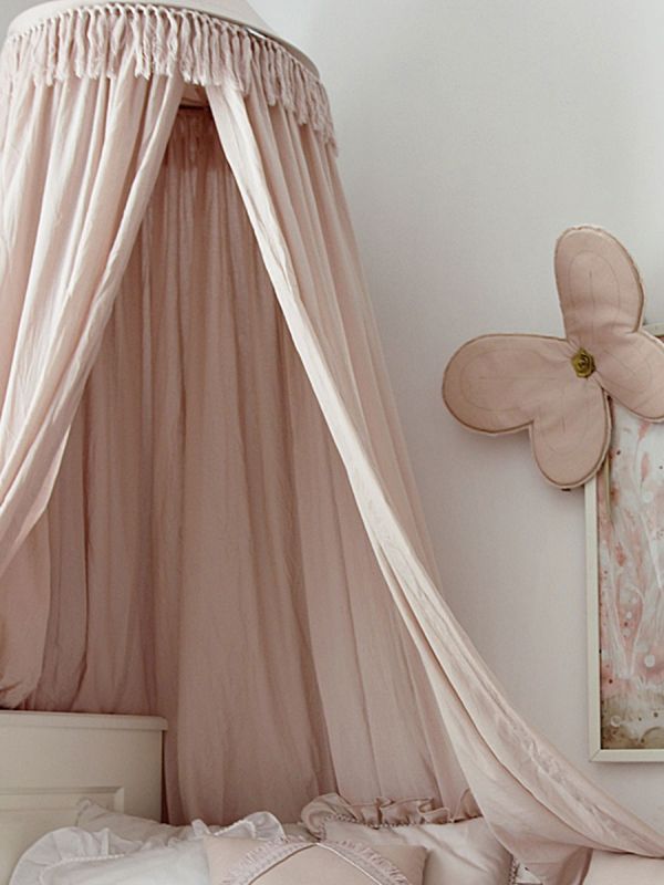 Boho Canopy sänghimmel 50, Powder pink