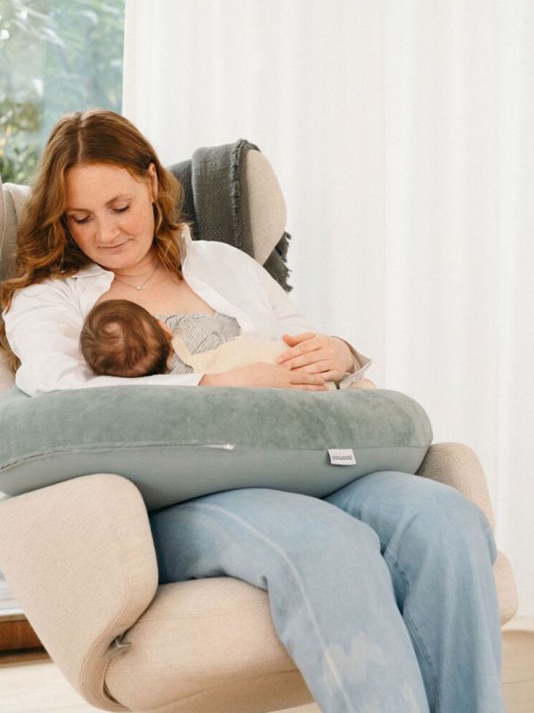 Buddy amningskudde / kroppskudde, corduroy green