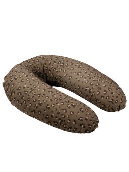 Buddy amningskudde / kroppskudde, leopard bronze