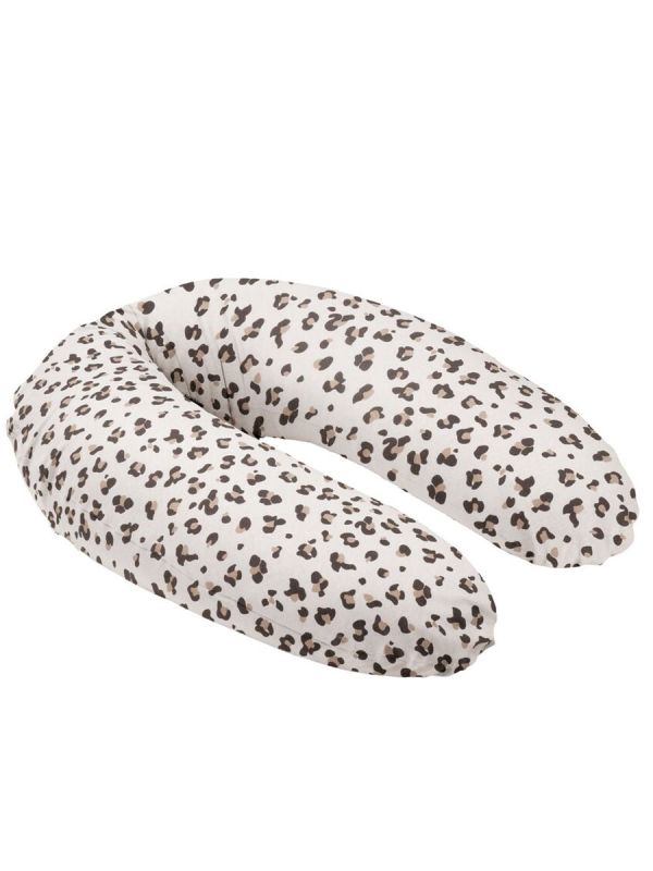 Buddy amningskudde / kroppskudde, leopard cream