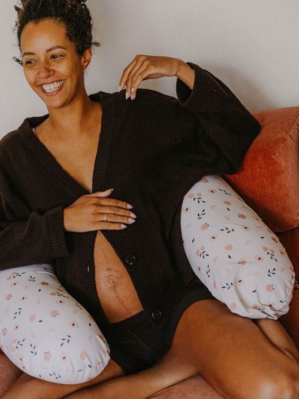 Buddy amningskudde / kroppskudde, peaches