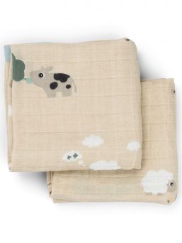 Amningstrasor 2-pack 70x70 - Tiny farm - Done By Deer
