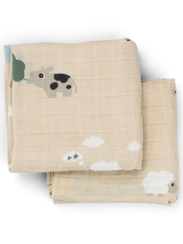 Amningstrasor 2-pack 70x70 - Tiny farm - Done By Deer