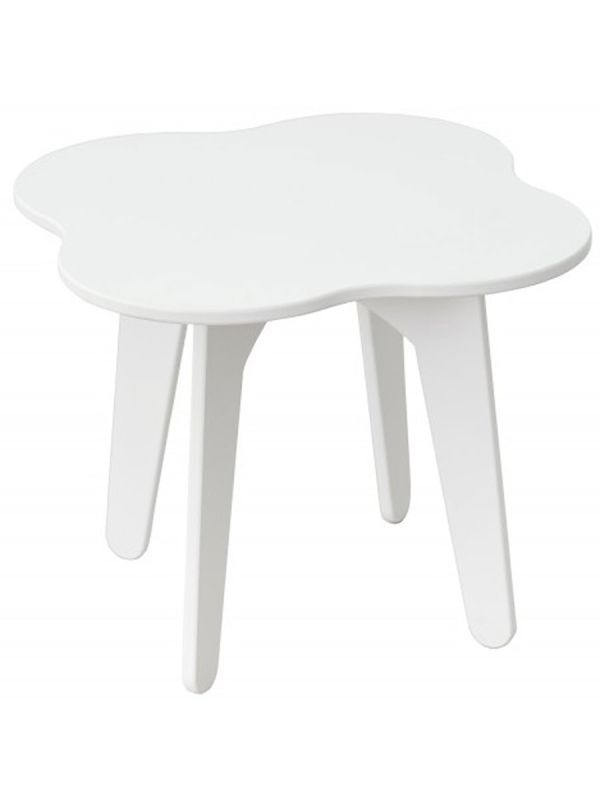 Butterfly barnbord och 2 stolar - vitt barnbordsset