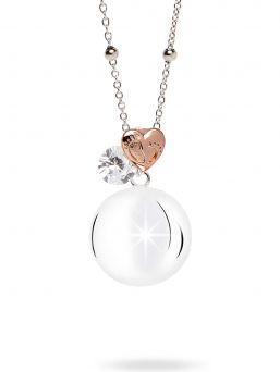 MAMIJUX - bola smycken - white crystal charm