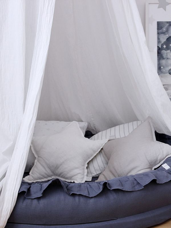 Canopy Soft sänghimmel 50, white