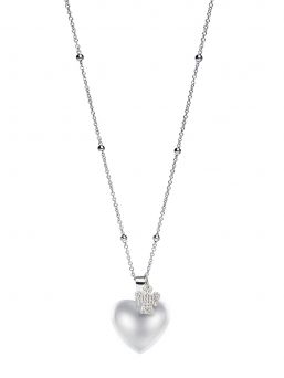 MAMIJUX - bola smycken - heart shape with crystals angel