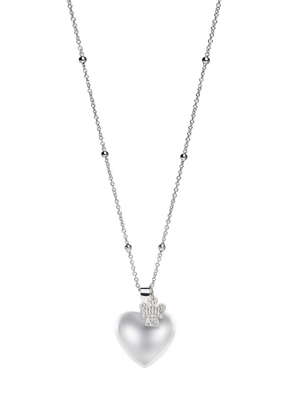MAMIJUX - bola smycken - heart shape with crystals angel