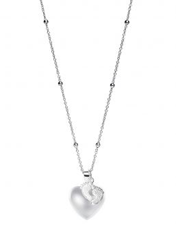 MAMIJUX - bola jewelry - heart shape with baby feet