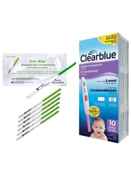 Clearblue Digital ägglossningstest 10 st och ägglossningsteststicka 7 st