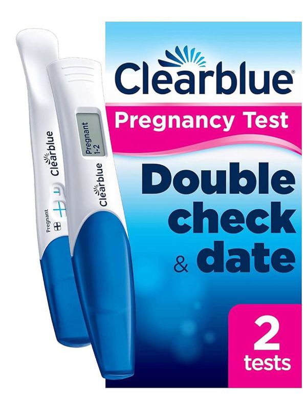 CLEARBLUE Double-Check and Date graviditetstest