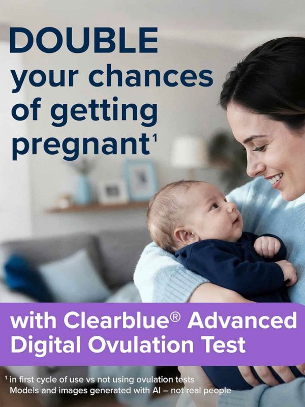 CLEARBLUE Digital ägglossningstest With DUAL HORMONE INDICATOR 30 st