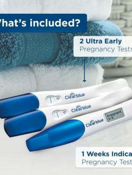 Graviditetstest Clearblue Triple-Check & Date