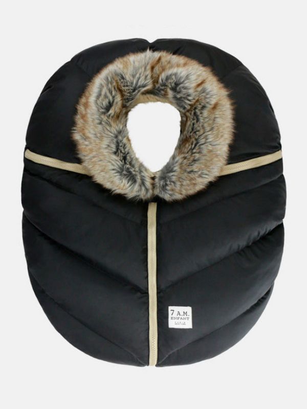 Car Seat Cocoon slip-on överdrag till bilbarnstolen, black
