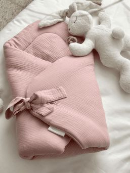 Cotton & Sweet - baby horn sovsäck, bubblegum