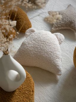 Wigiwama - Nalle kudde Teddy Cream White