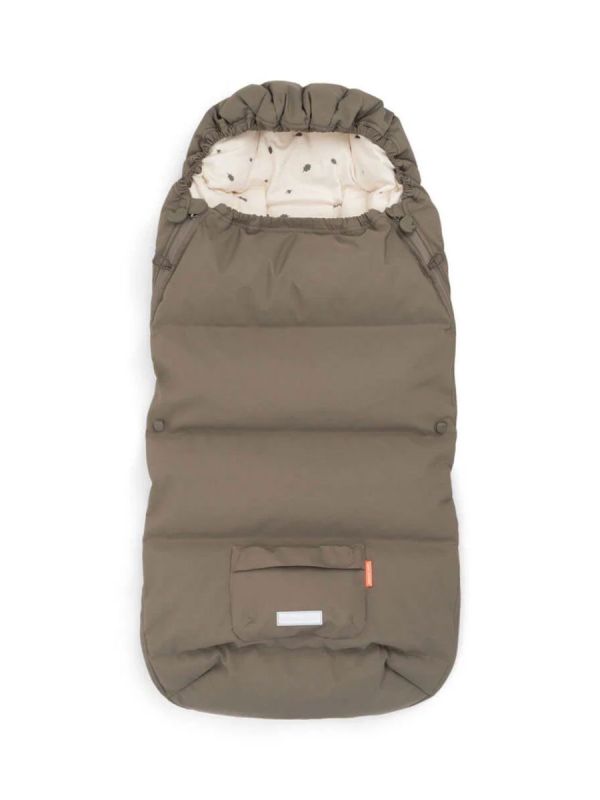 Done by Deer Winter varm babytermopåse för barnvagnar och sittvagnar - vindtät och vattenavvisande vintertermopåse.